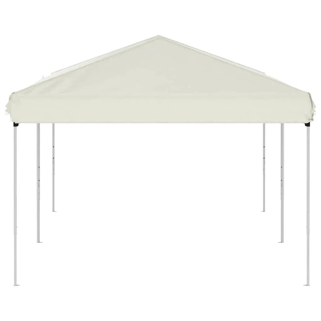 Folding Party Tent Cream 3x6m Outdoor Canopy Gazebo Pavilion Marquee Foldable