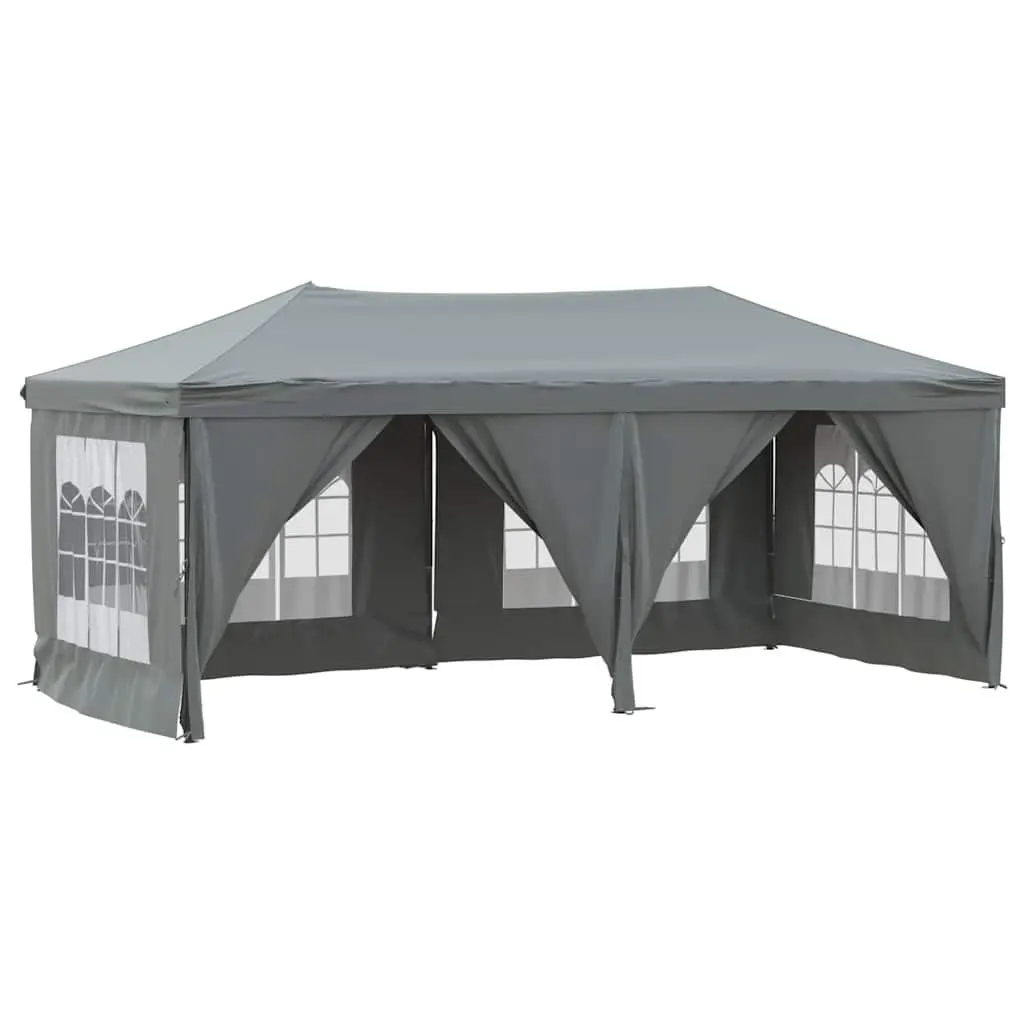 Folding Outdoor Canopy Gazebo 3x6 m with Sidewalls