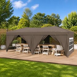 Specifications of Folding Party Tent with Sidewalls 3x6m