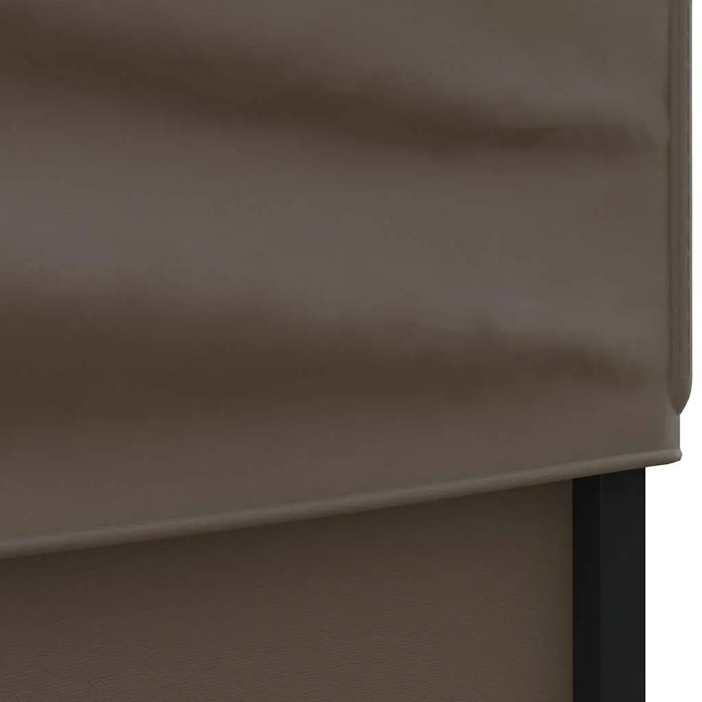 Folding Party Tent Outdoor 3x6m Taupe Canopy Gazebo with Sidewalls