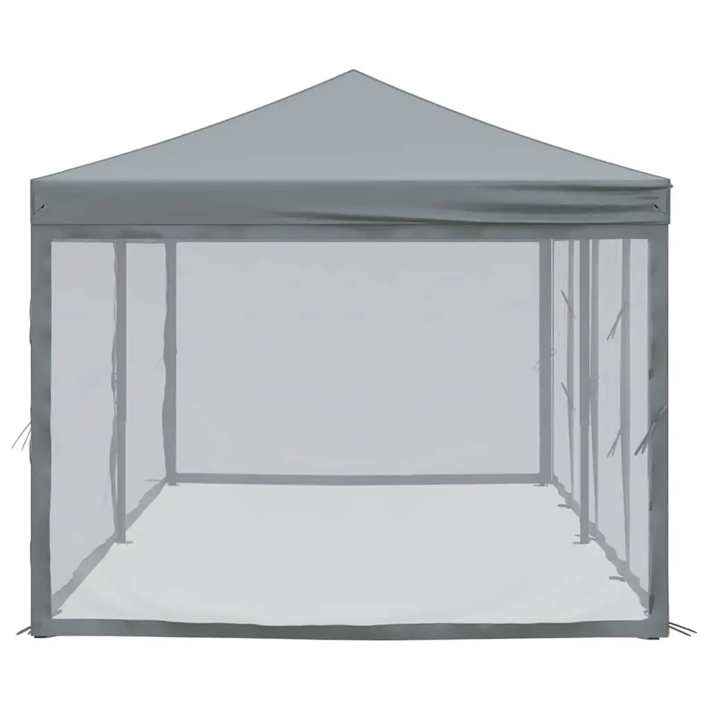 Folding Party Tent with Sidewalls Anthracite 3x6 m Outdoor Gazebo Canopy