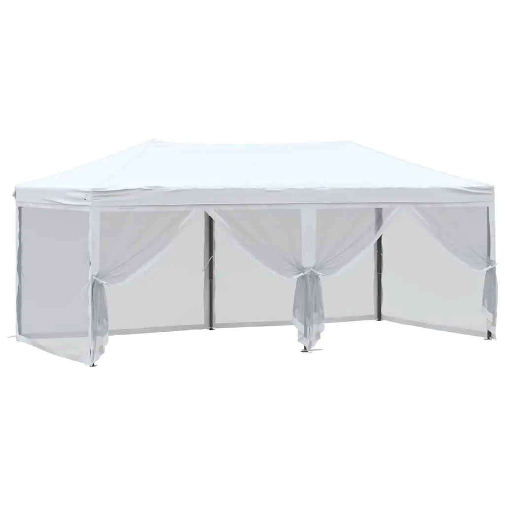 Folding Party Tent Outdoor Use 3x6m White Canopy Gazebo