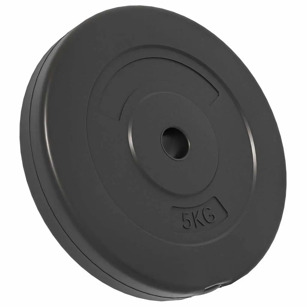 Weight Plates 4 pcs 30 kg Cement Dumbbell Barbell Plates Home Gym Training