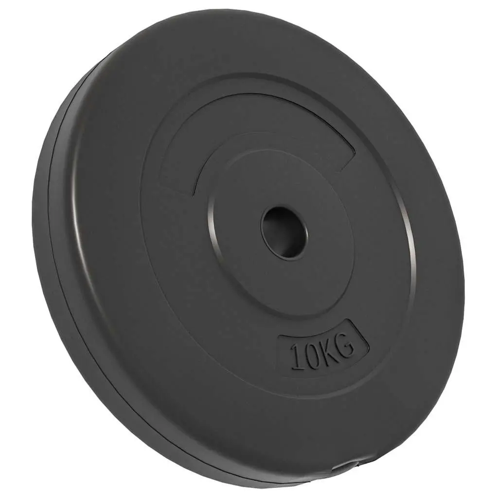 Weight Plates 4 pcs 30 kg Cement Dumbbell Barbell Plates Home Gym Training