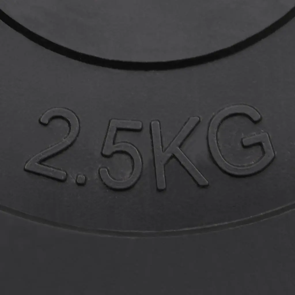 Weight Plates Set Home Gym 30 kg 6 Piece