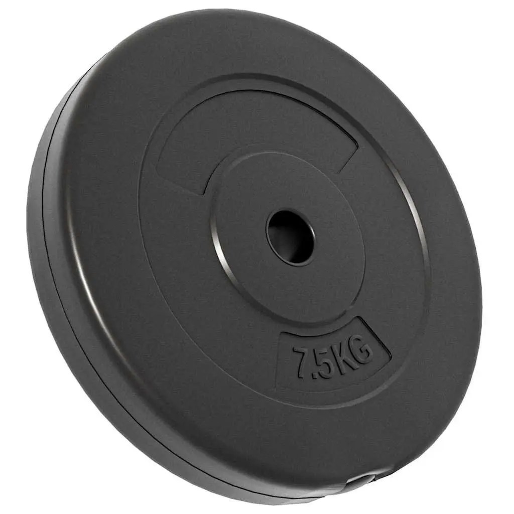 Weight Plates Set Home Gym 30 kg 6 Piece