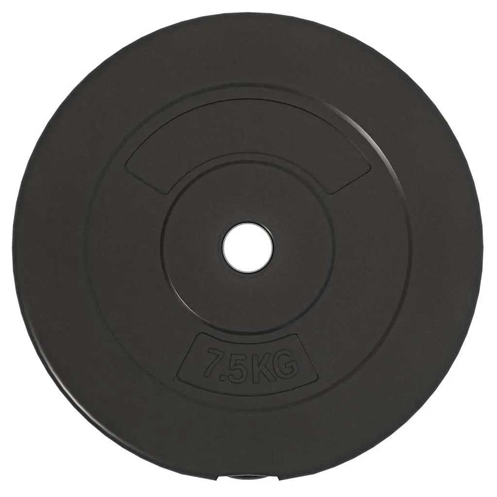Weight Plates Set Home Gym 30 kg 6 Piece