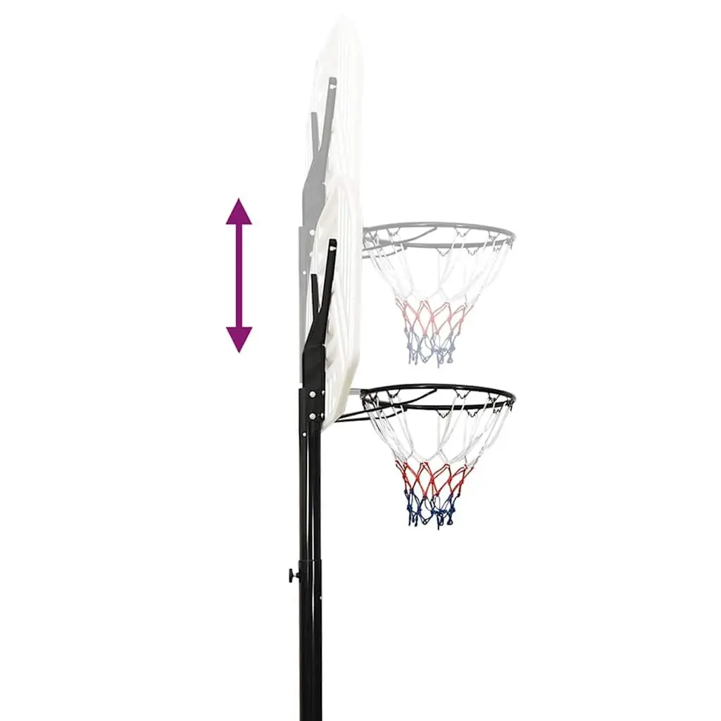 Adjustable Basketball Stand Hoop 258-363cm Portable Outdoor Indoor Game