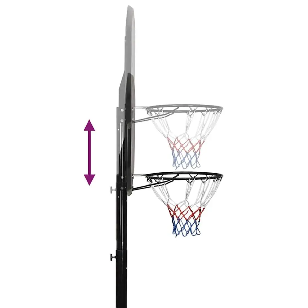 Basketball Stand with Adjustable Height 258-363 cm