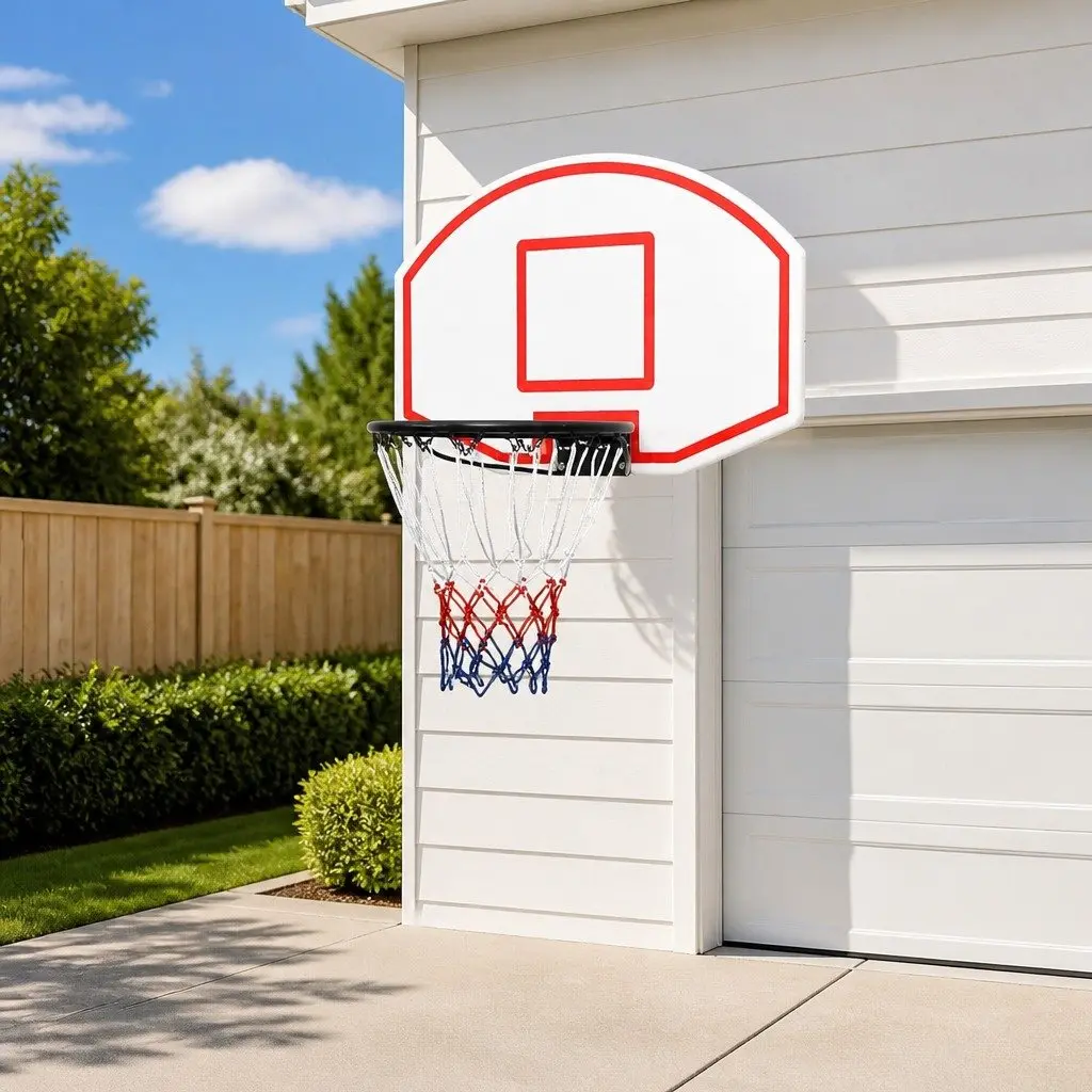 71x45cm Polyethene Wall-Mounted Basketball Backboard
