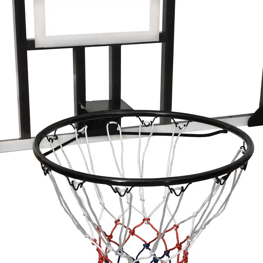 Basketball Backboard Transparent Wall-Mounted Indoor Outdoor 106x69cm