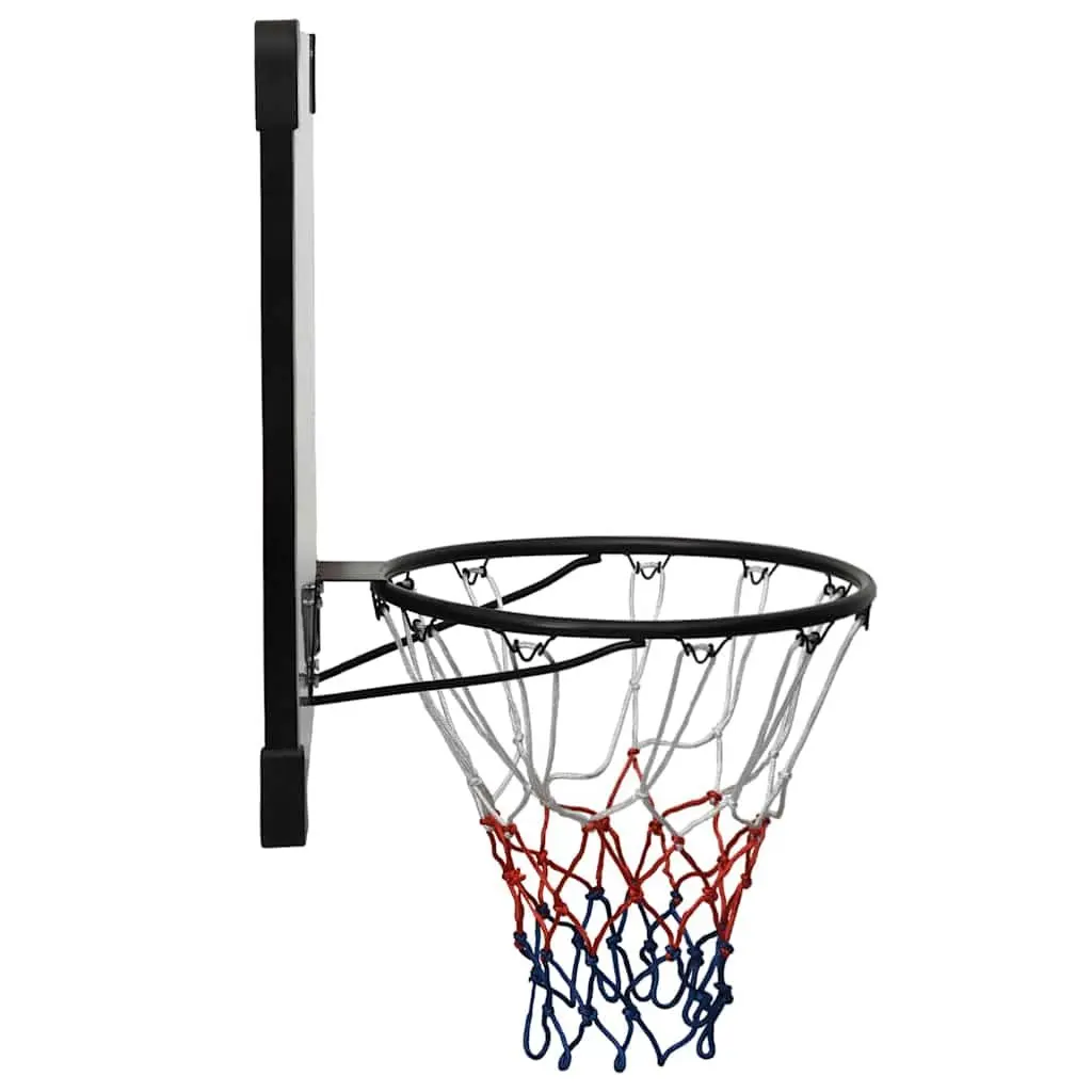 Basketball Backboard Wall-Mounted Transparent 90x60cm Polycarbonate