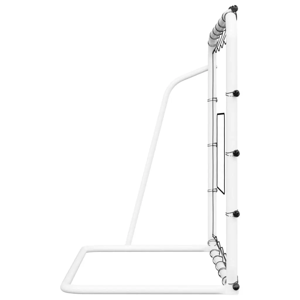 Football Net Rebounder Training Aid Soccer Goal Rebound Practice White