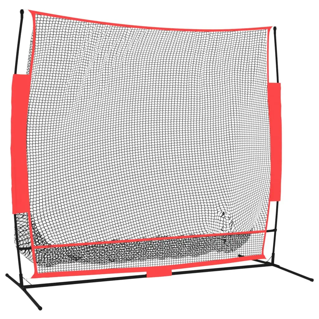 Portable Baseball Batting Net Training Backstop for Practice Fielding 215x107x216cm