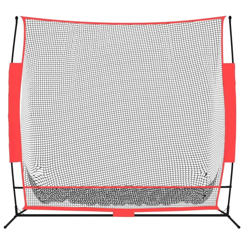 Portable Baseball Batting Net Training Backstop for Practice Fielding 215x107x216cm