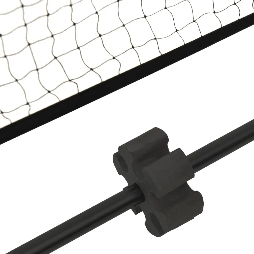 Tennis Net Portable Backyard Garden Training Equipment 400 x 100 x 87 cm Black Red