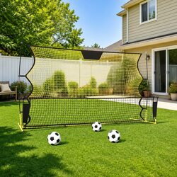 Football Rebounder Net - Dimensions 183 x 85 x 120 cm