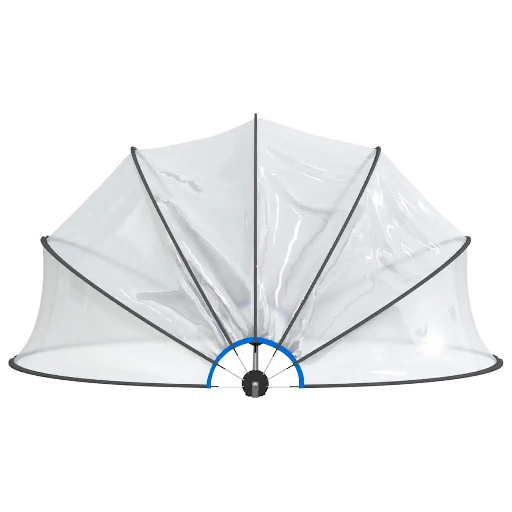 Pool Dome Shelter 406x203 cm UPF 30 PVC