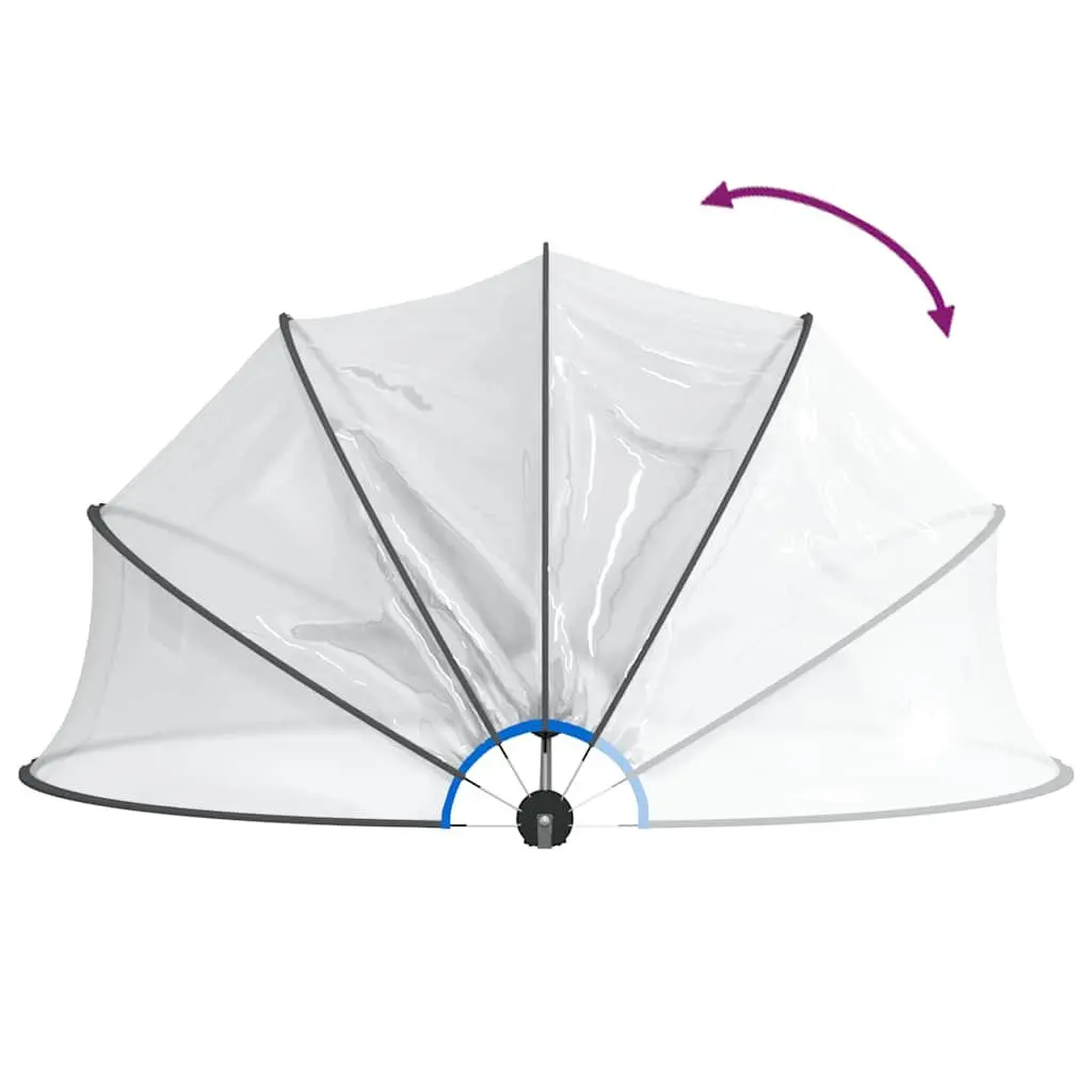 Pool Dome Shelter 406x203 cm UPF 30 PVC