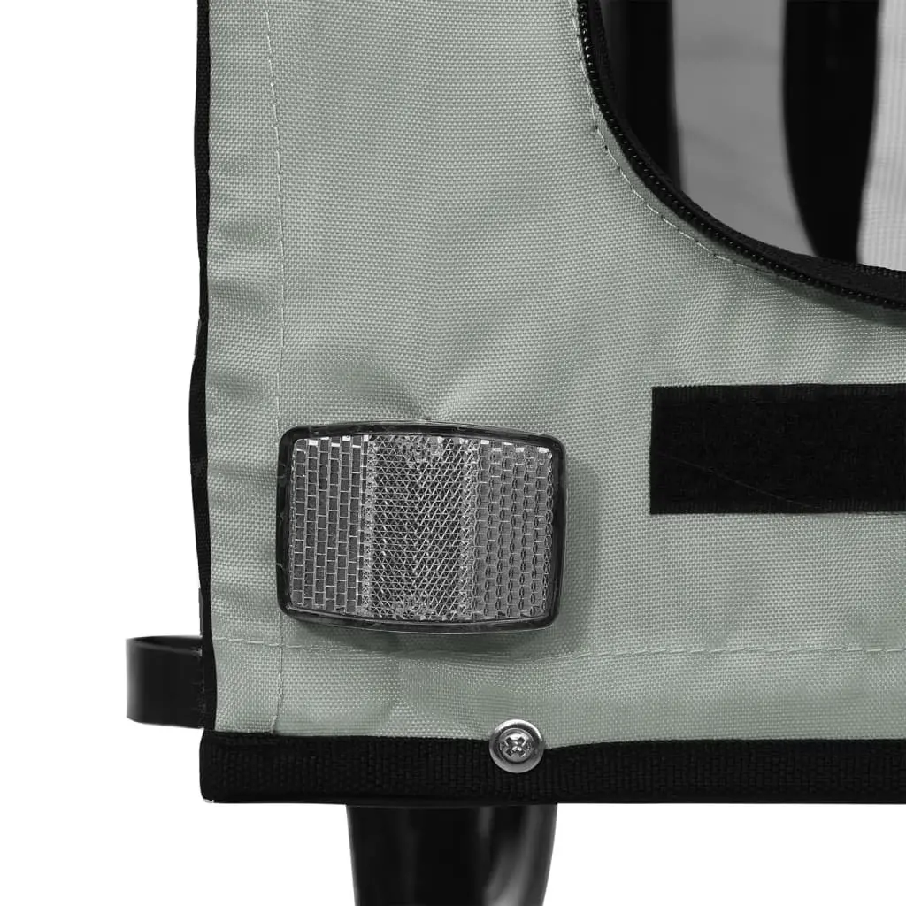 Pet Bike Trailer Cargo Carrier Small Dogs Pets Bicycle Attachment Oxford Fabric