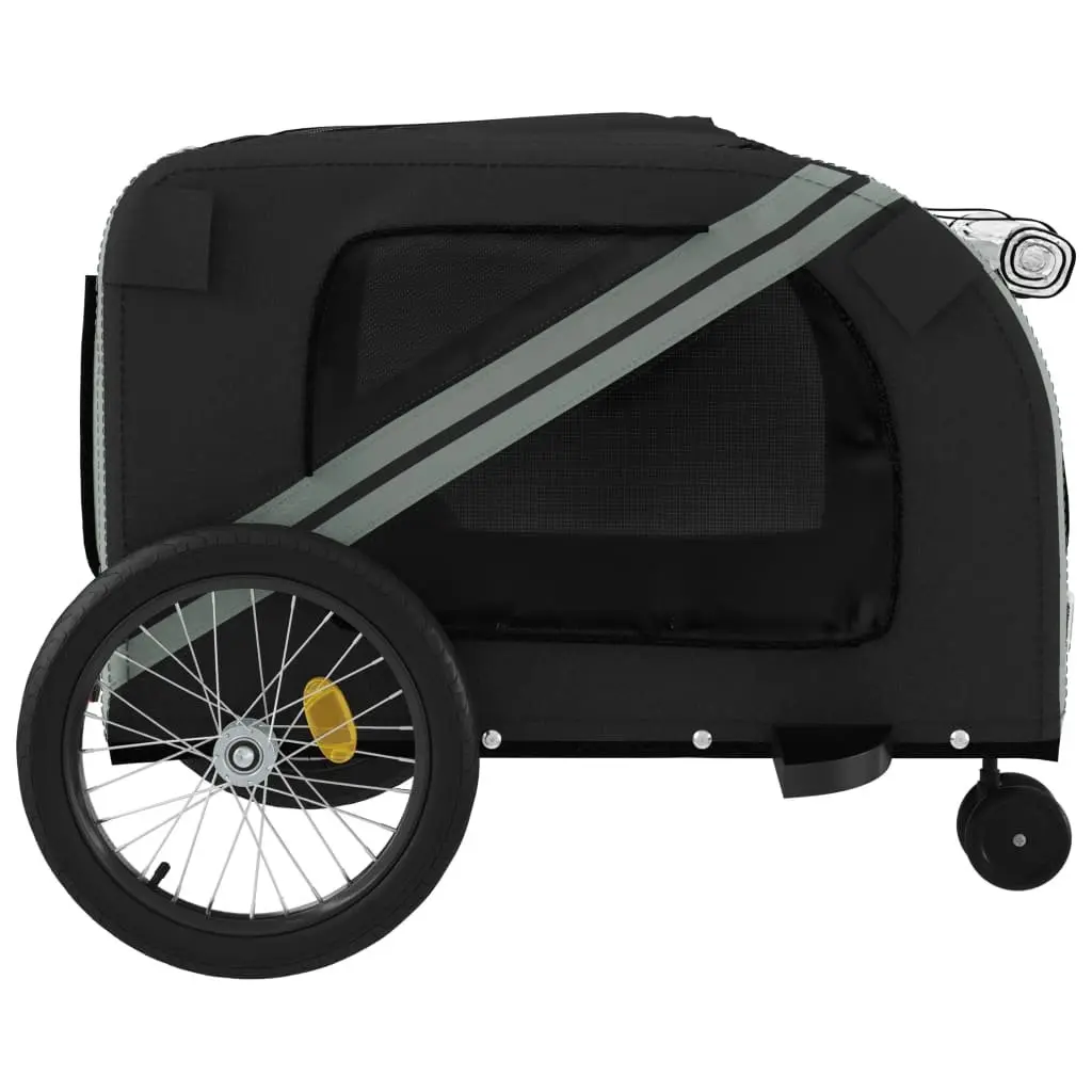 Pet Bike Trailer Cargo Carrier Small Dogs Pets Bicycle Attachment Oxford Fabric