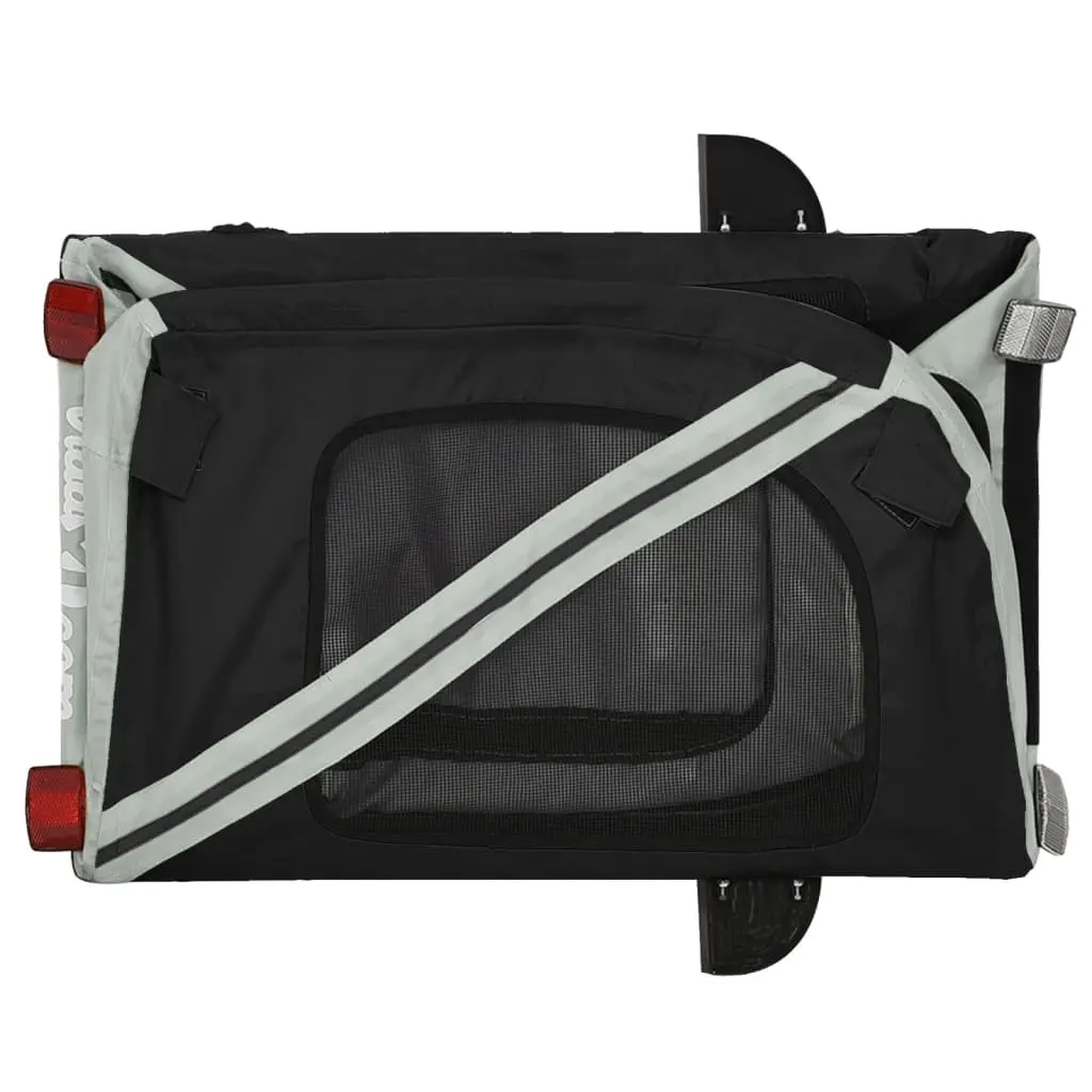 Pet Bike Trailer Cargo Carrier Small Dogs Pets Bicycle Attachment Oxford Fabric