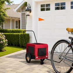 Compact Pet Bike Trailer Dimensions and Features