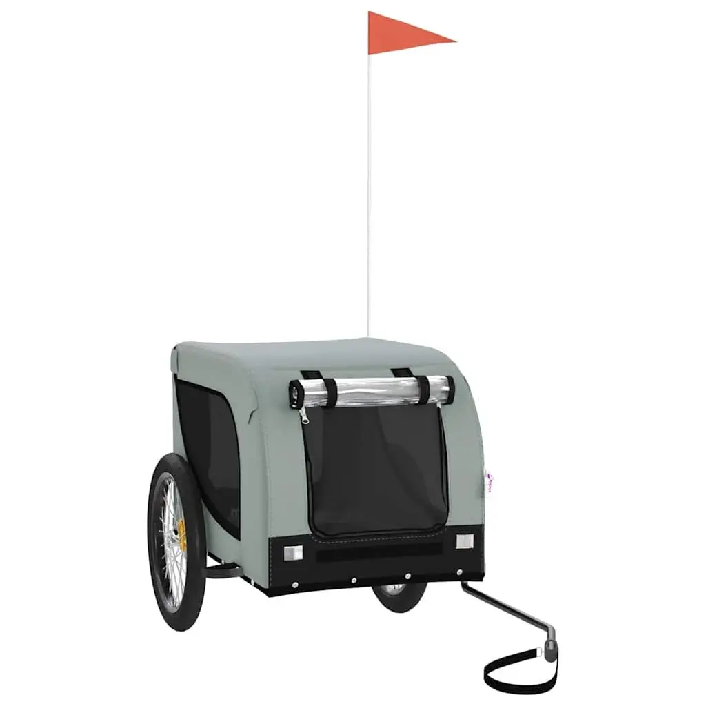 Pet Bike Trailer Cargo Cart Oxford Fabric Small Dog Bicycle Attachment