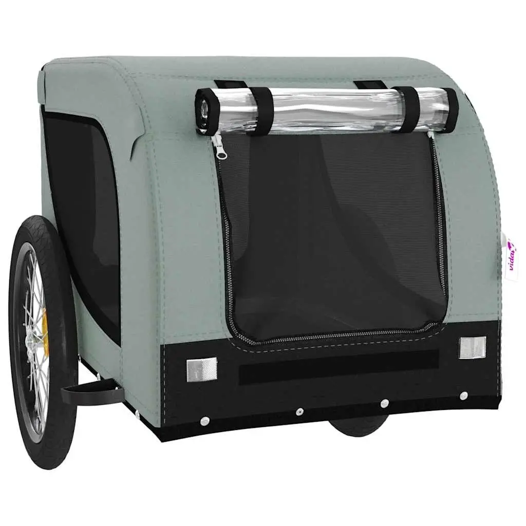 Pet Bike Trailer Cargo Cart Oxford Fabric Small Dog Bicycle Attachment