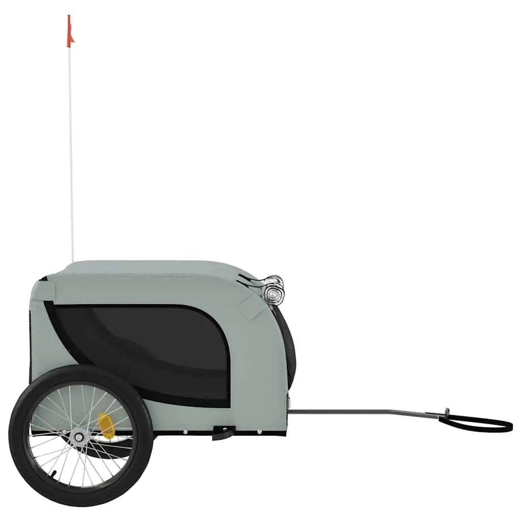 Pet Bike Trailer Cargo Cart Oxford Fabric Small Dog Bicycle Attachment