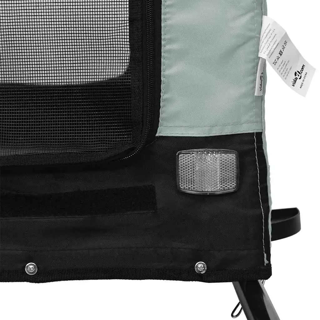 Pet Bike Trailer Cargo Cart Oxford Fabric Small Dog Bicycle Attachment
