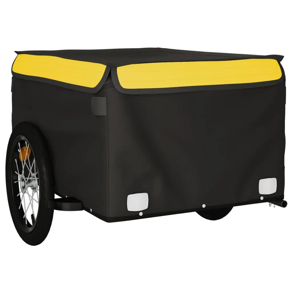 Bike Trailer for Cycling 45kg Load Capacity Iron Cargo Transport