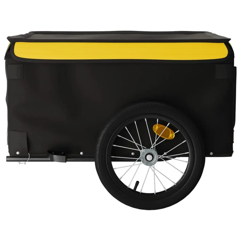 Bike Trailer for Cycling 45kg Load Capacity Iron Cargo Transport