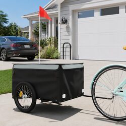 Cargo Bike Trailer - 45kg Capacity Iron Hauler