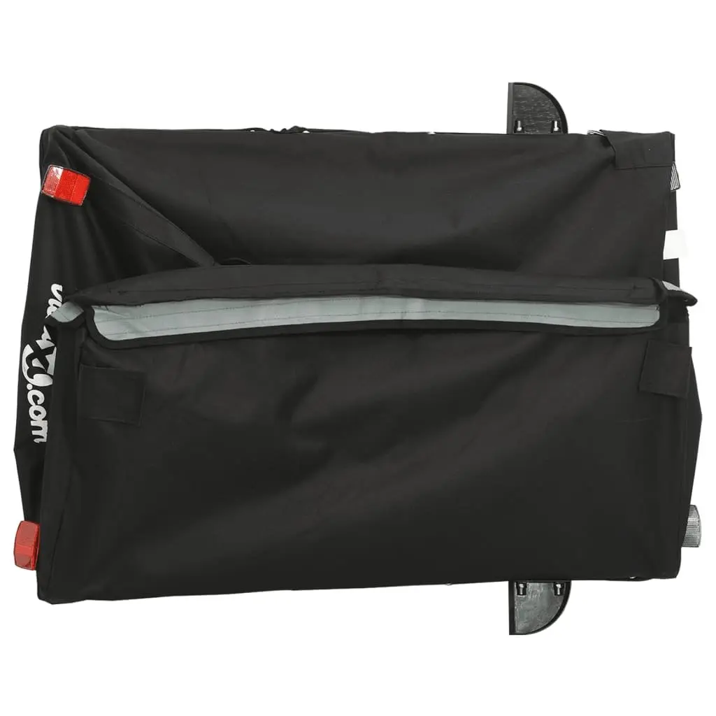Bike Trailer for Hauling Cargo 45kg Load Capacity Heavy Duty Iron Construction