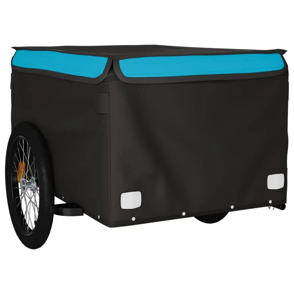 Bike Trailer Heavy Duty Cargo Cart for Bicycle Transport 45kg Capacity