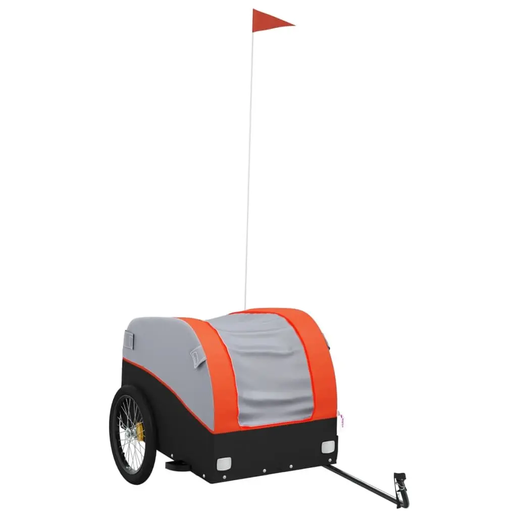 Bike Trailer for Cycling Heavy Duty Iron 45 kg Cargo Cart