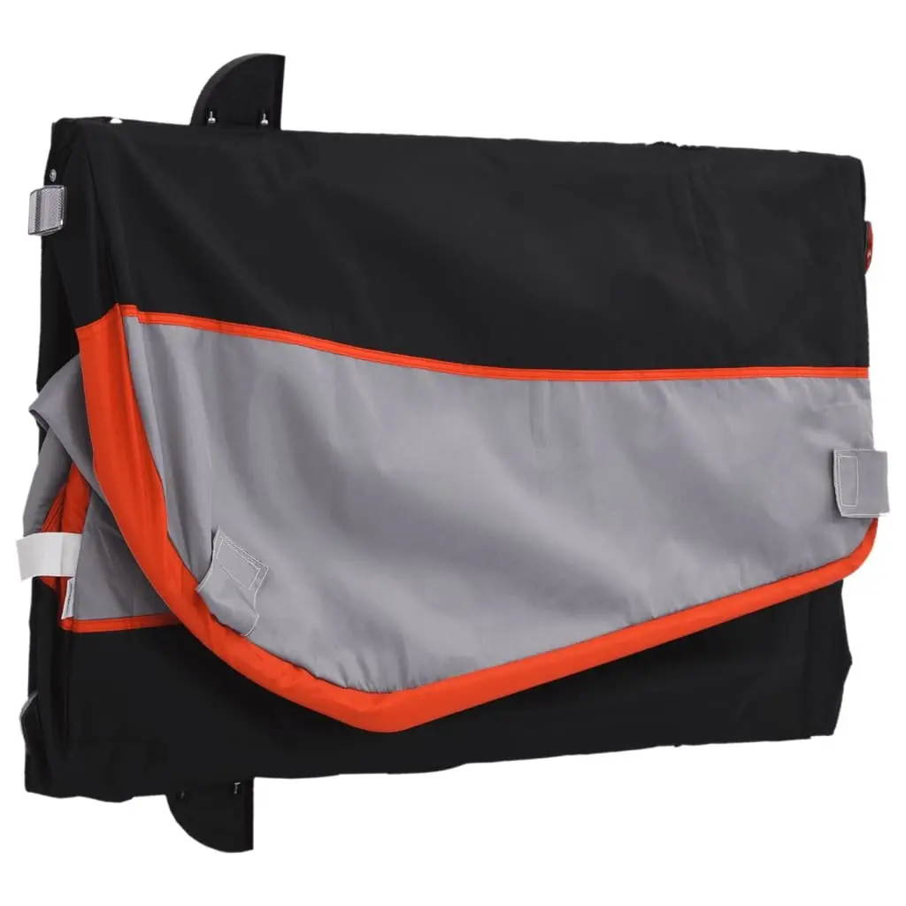 Bike Trailer for Cycling Heavy Duty Iron 45 kg Cargo Cart