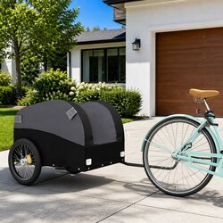 Specifications for Black Bike Trailer - 45kg Capacity