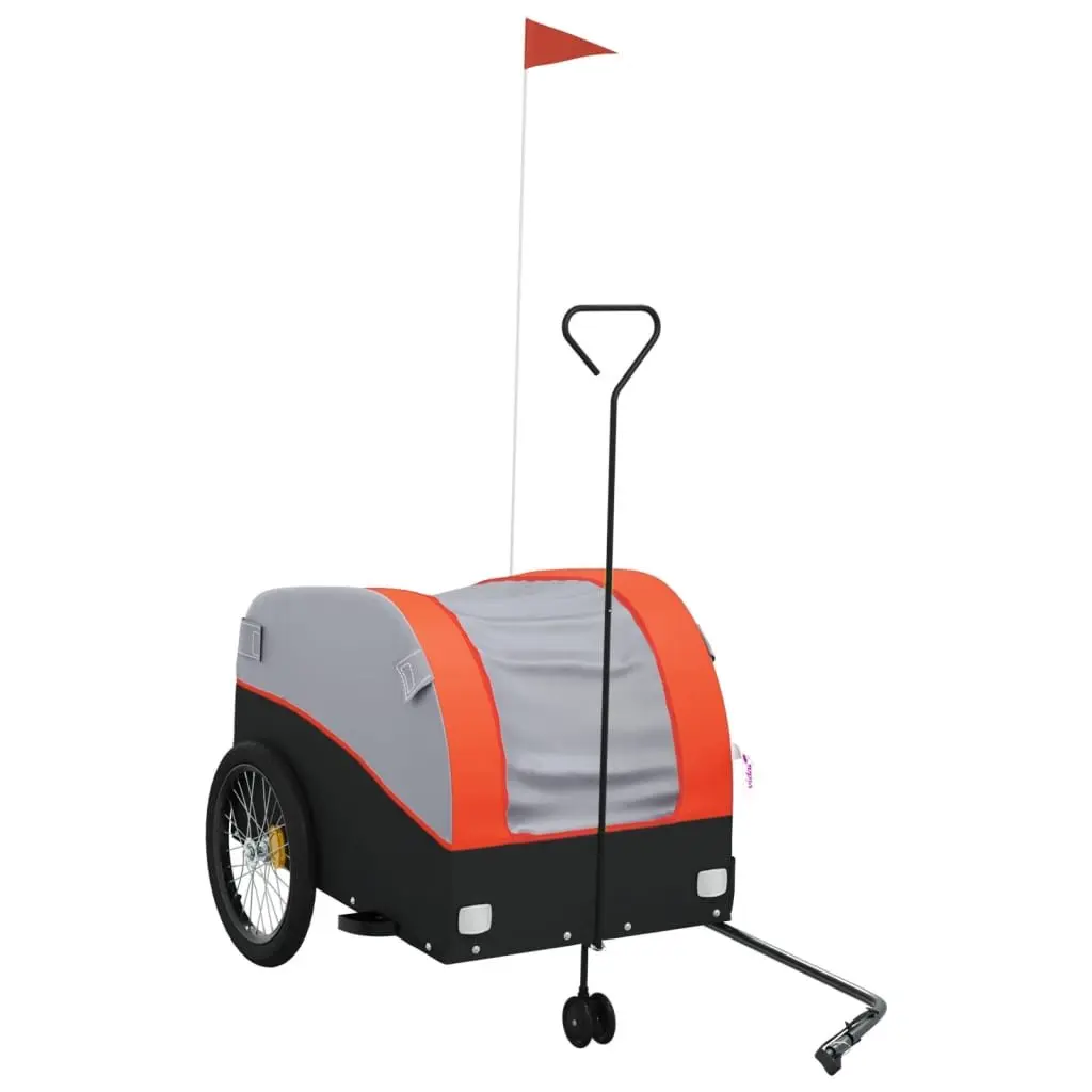 Bike Cargo Trailer with Iron Construction, 45kg Capacity