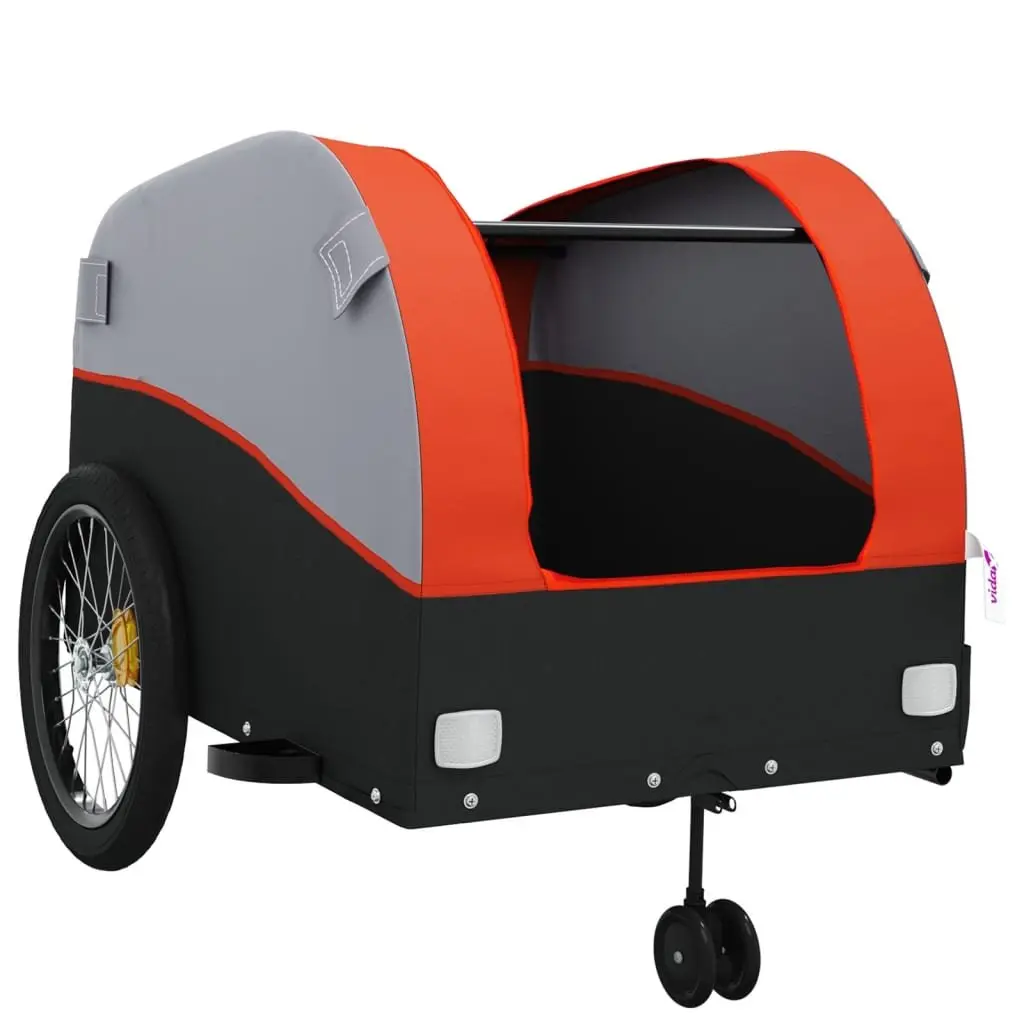 Bike Cargo Trailer with Iron Construction, 45kg Capacity