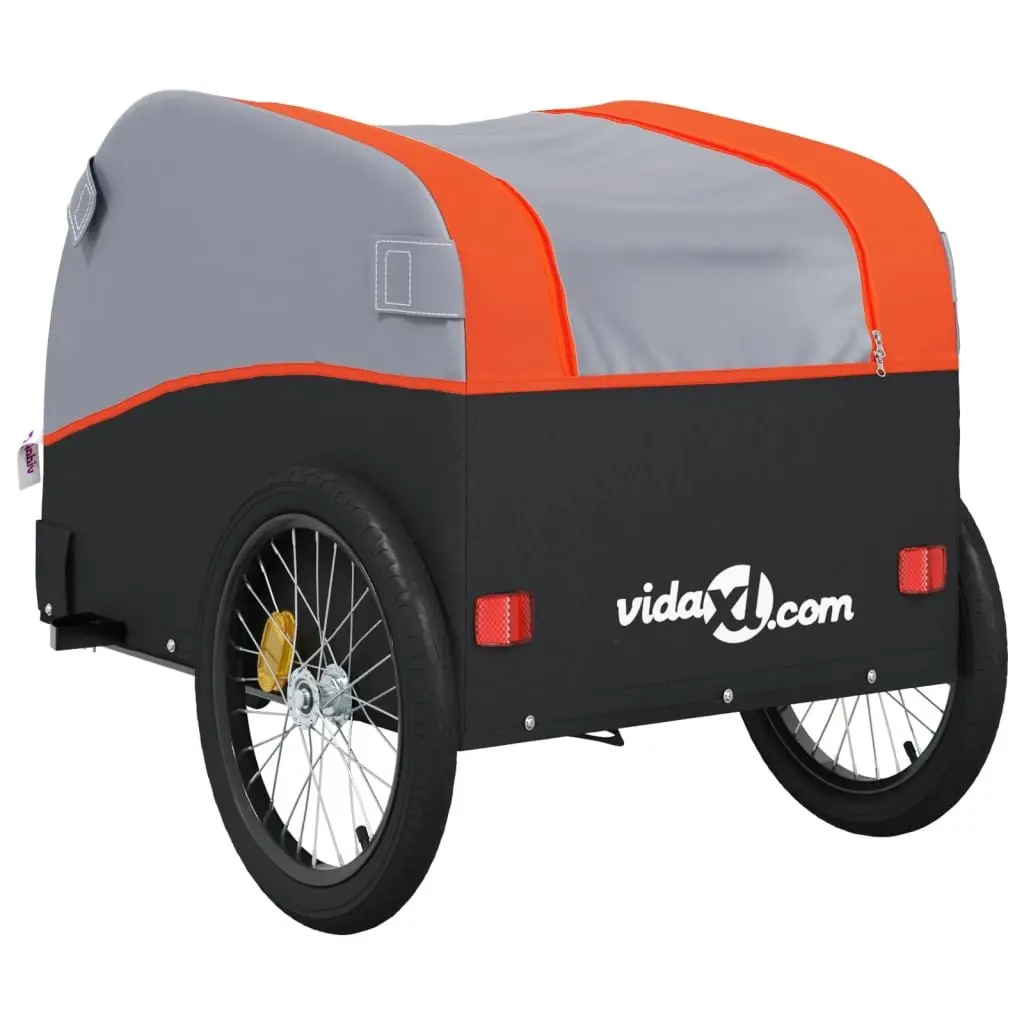 Bike Cargo Trailer with Iron Construction, 45kg Capacity