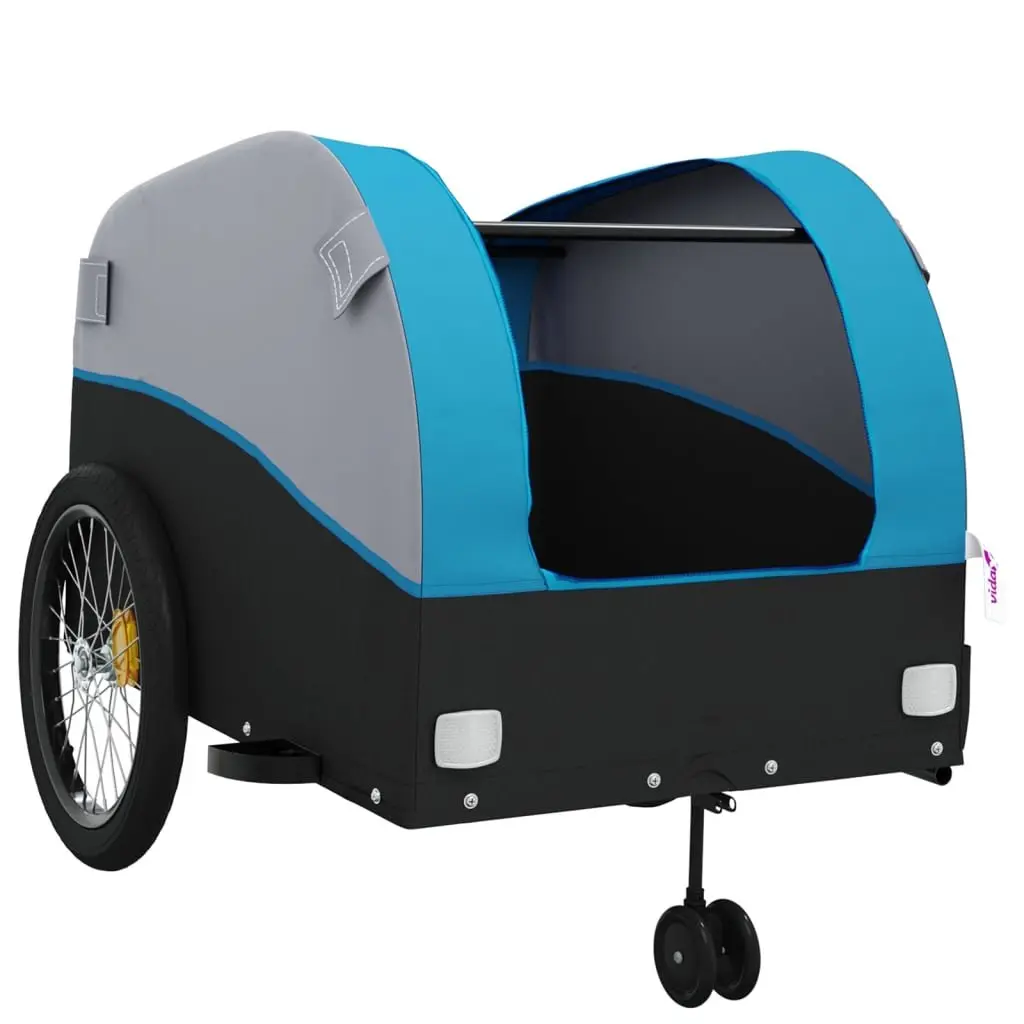 Bike Trailer 45kg Load Capacity Iron Heavy Duty Cargo Cart Bicycle Hauling
