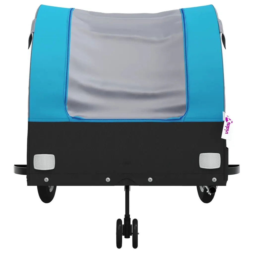 Bike Trailer 45kg Load Capacity Iron Heavy Duty Cargo Cart Bicycle Hauling