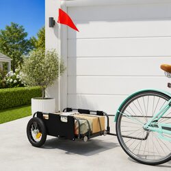 Specifications of Black Cargo Bike Trailer Attachment