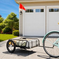Specifications for the Black Bike Trailer - Iron Frame, 45 kg