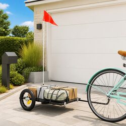 Specifications of the Black Iron Bicycle Cargo Trailer
