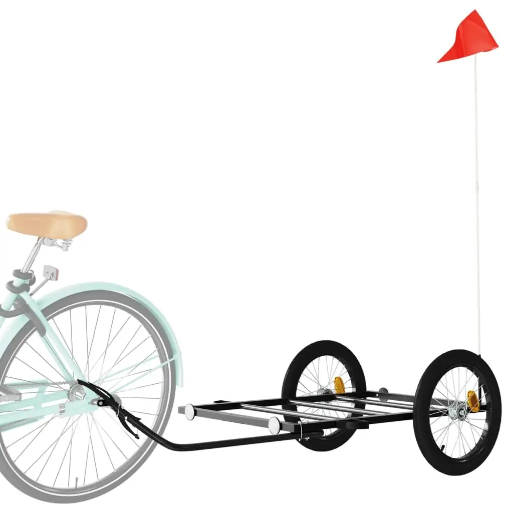 Black Bicycle Cargo Trailer