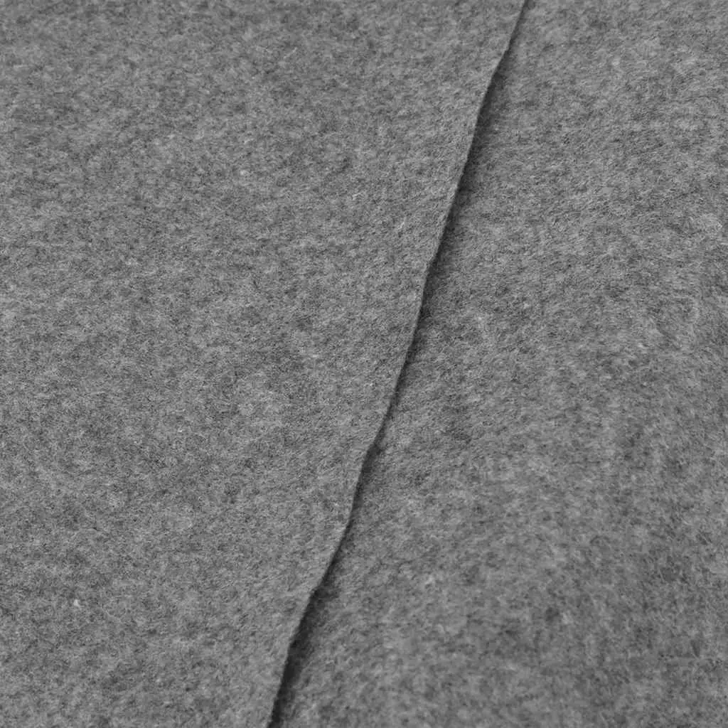 Pool Ground Cloth Grey Ø428cm Polyester Geotextile Liner Protection Cushioning