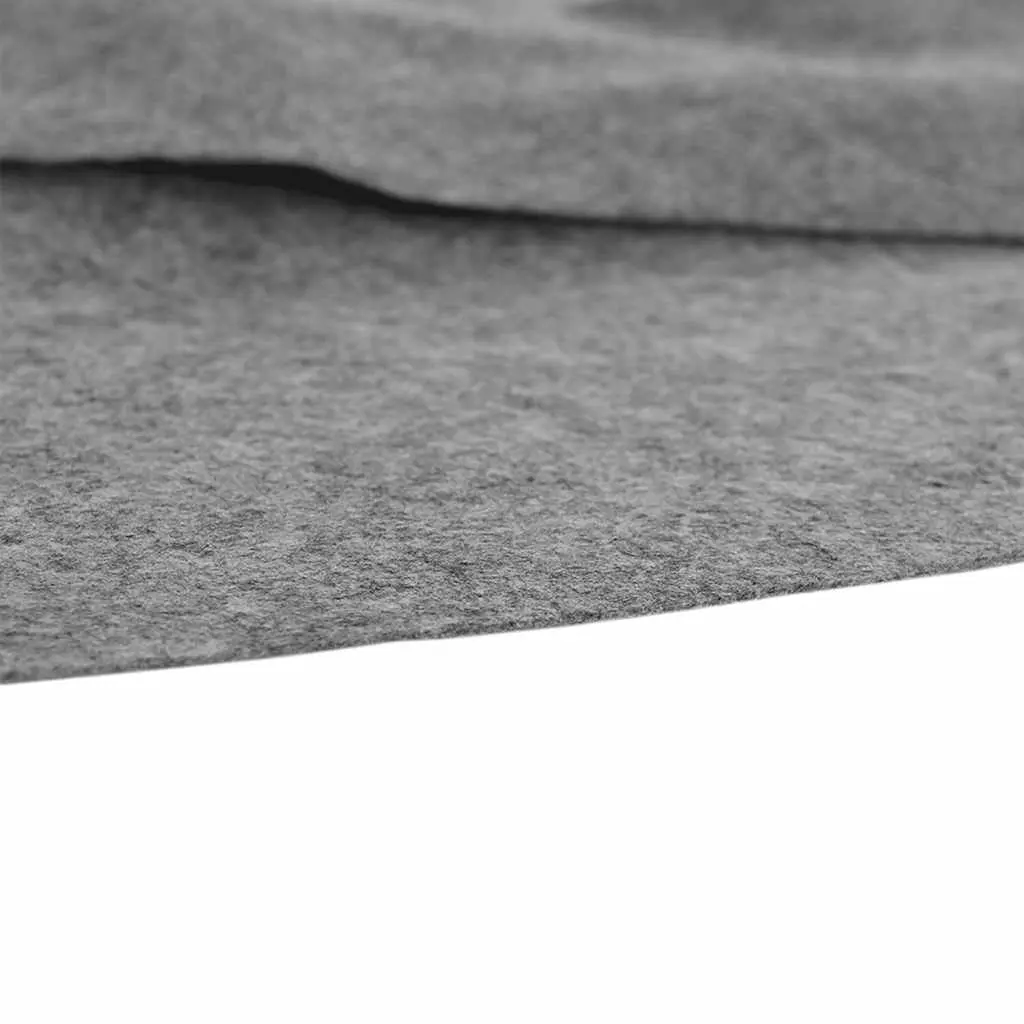 Pool Ground Cloth Grey Ø428cm Polyester Geotextile Liner Protection Cushioning